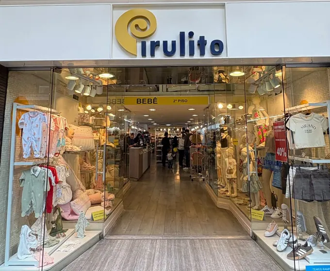 Fachada da Pirulito na Rua Dezesseis de Março